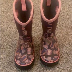 Bogs little girls size 10